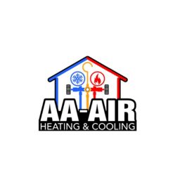Logo for AA Air Heating and Cooling Logo for AA Air Heating and Cooling