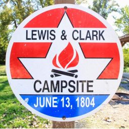 Logo for Lewis & Clark Official Campsite of June 13, 1804 Logo for Lewis & Clark Official Campsite of June 13, 1804