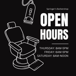 Logo for Springer’s Barber Shop Logo for Springer’s Barber Shop