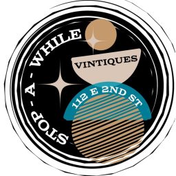 Logo for Stop A While Vintiques Logo for Stop A While Vintiques